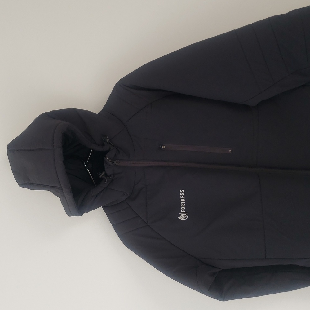 black Fortress Shadow Jacket - xl wind / water resistant - as seen on Shark Tank